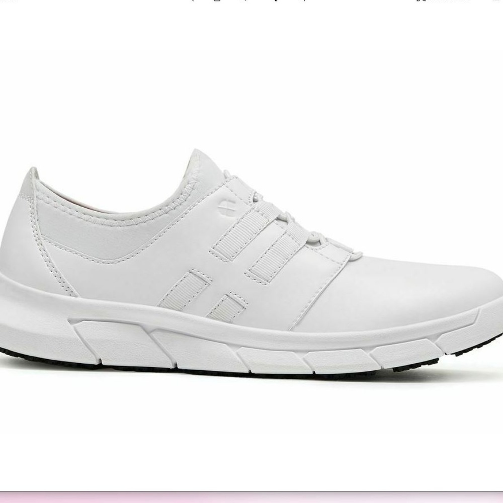 Shoes for Crews Women's White Karina No Slip - Picture 2 of 6